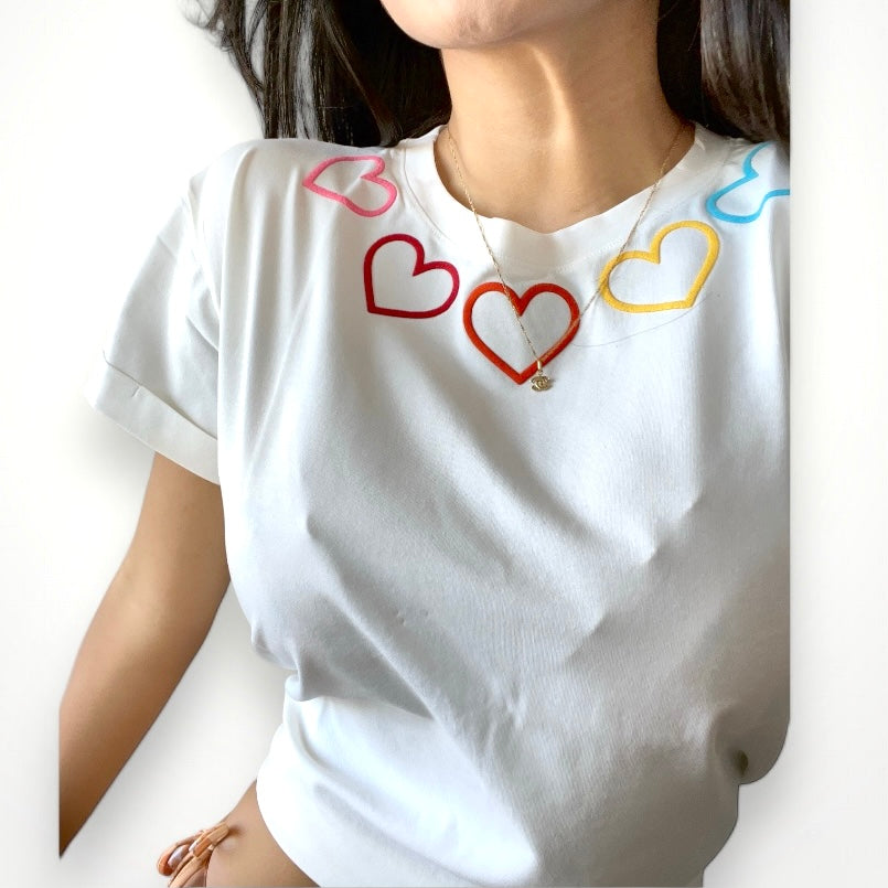 T-SHIRT WHITE COLORS