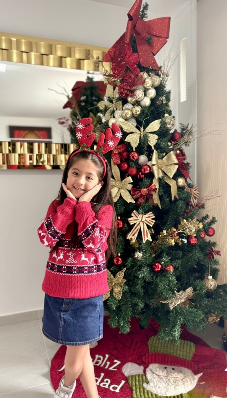 Sweater Christmas Rojo Infantil