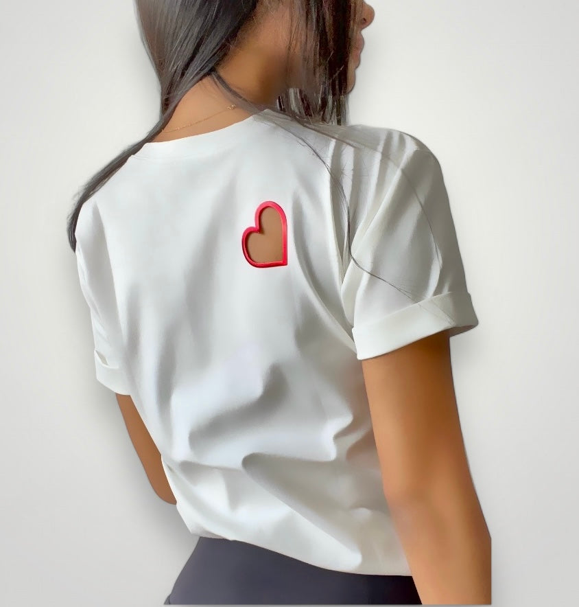 T-SHIRT WHITE LOVE