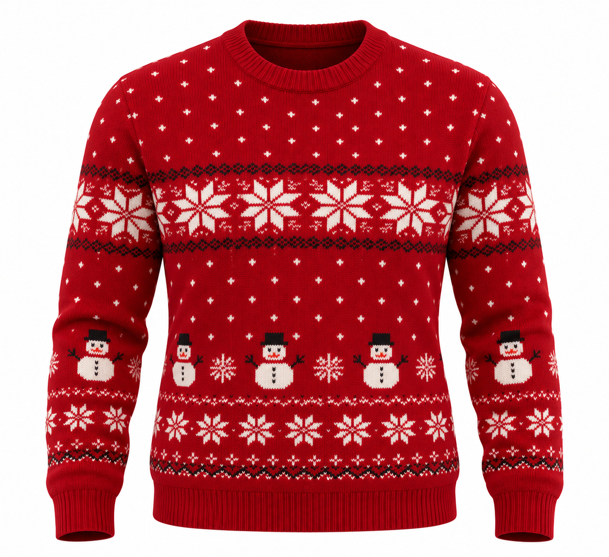 Sweater Snowman Adulto