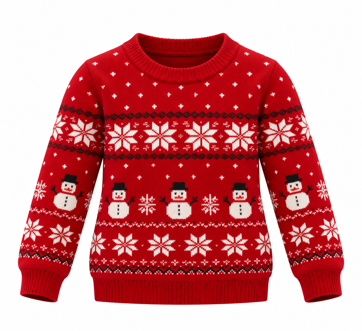 Sweater Snowman Kids