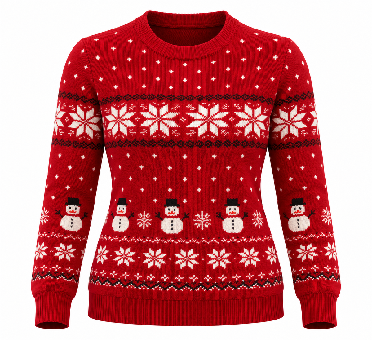 Sweater Snowman Adulto