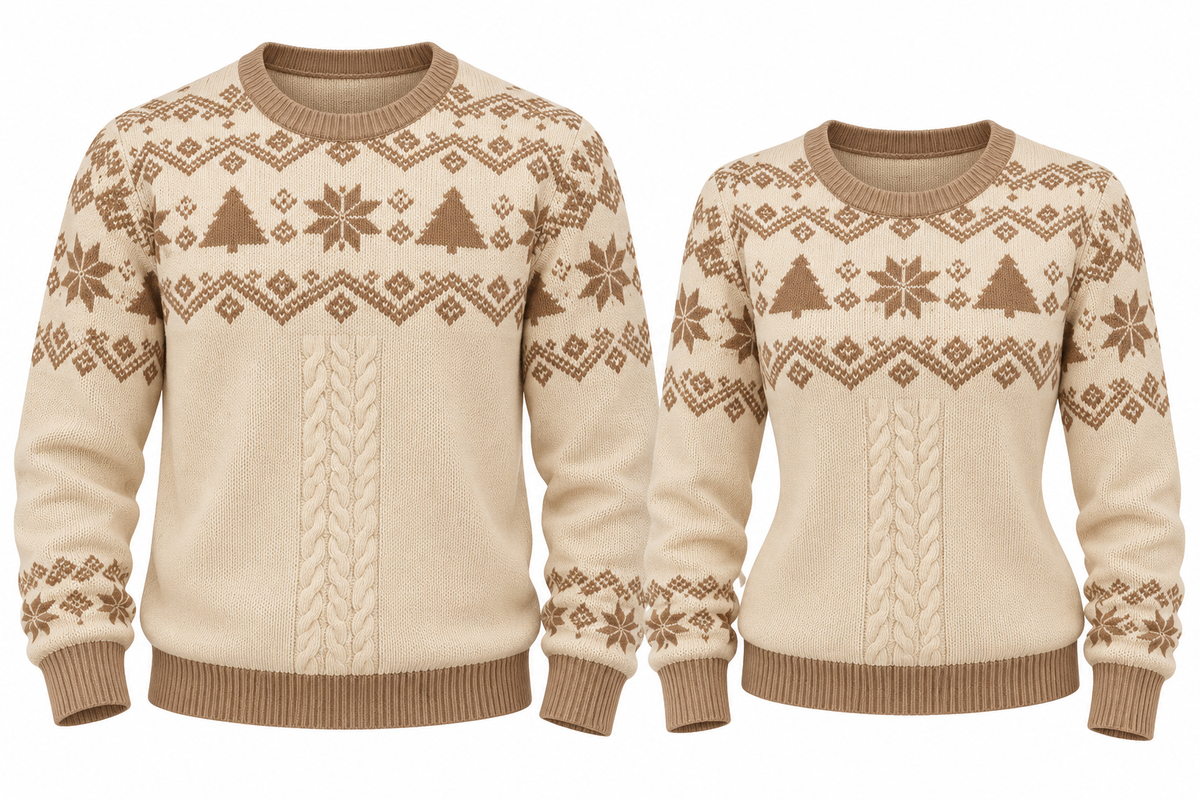 Sweater Gingerbread Adultos